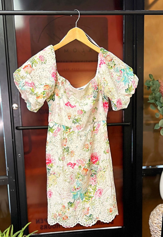 Lily Floral Mini Dress