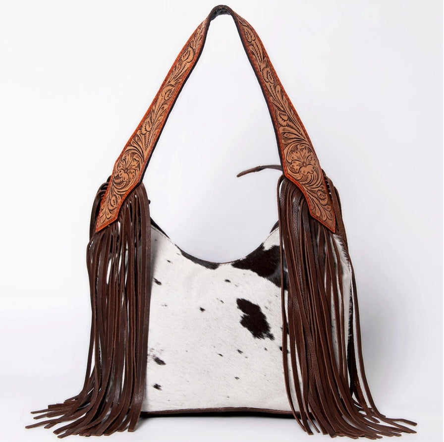 Hobo Hair-On Genuine Western Leather Women Bag