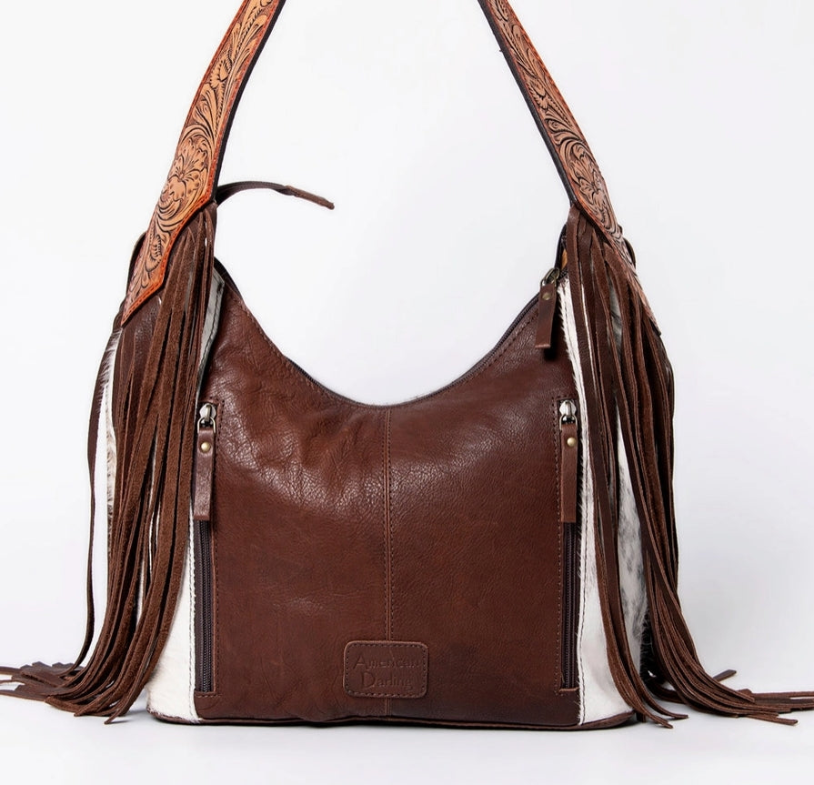 Hobo Hair-On Genuine Western Leather Women Bag