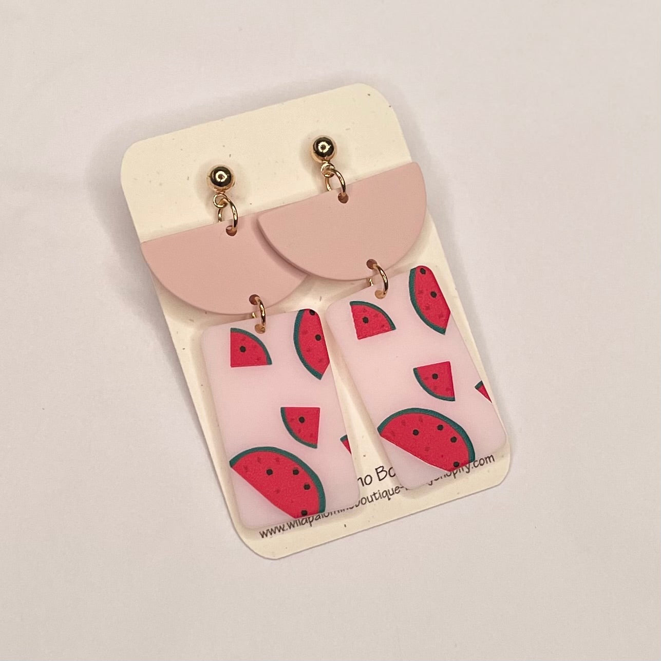 Watermelon Earrings