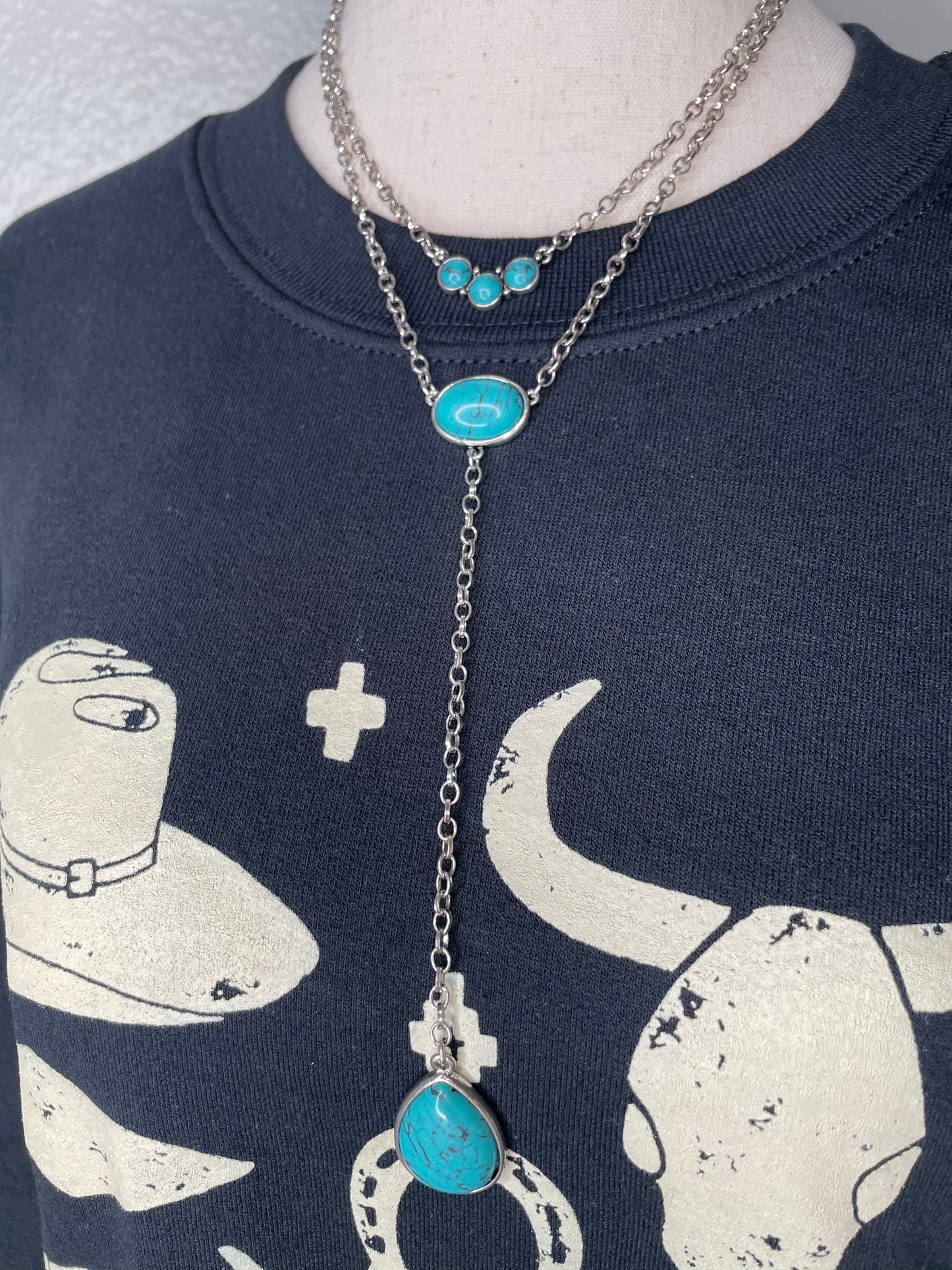 Layered Turquoise Necklace