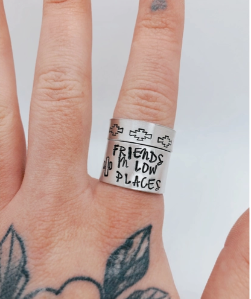 Friends In Low Places Ring