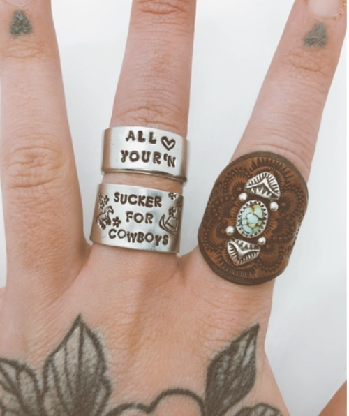 Sucker For Cowboys Ring