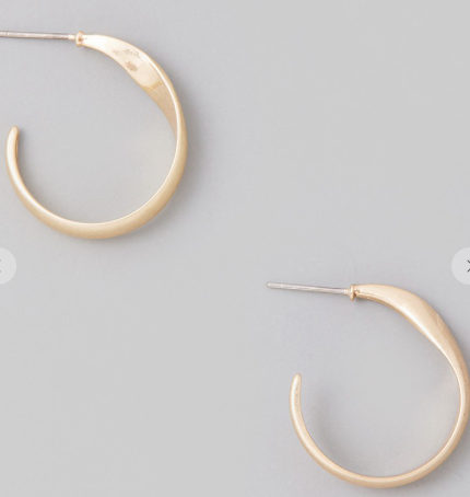 Open Hoop Earrings