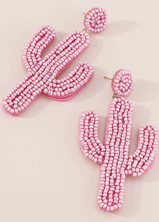 Cactus Bead Earrings